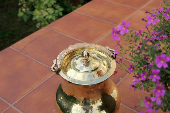 Антикварный кувшин с крышкой. Европа. Начало 20 века