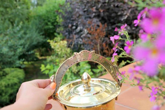 Антикварный кувшин с крышкой. Европа. Начало 20 века