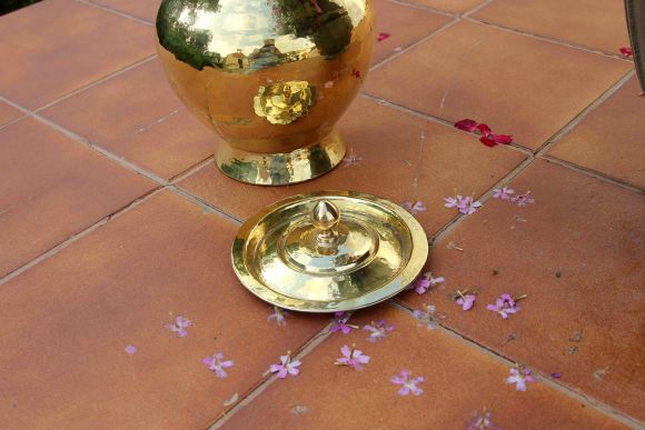 Антикварный кувшин с крышкой. Европа. Начало 20 века