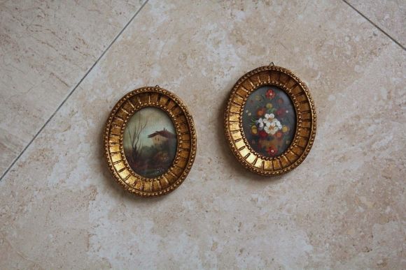 Очаровательные винтажные овальчики.Европа. Начало 20 века