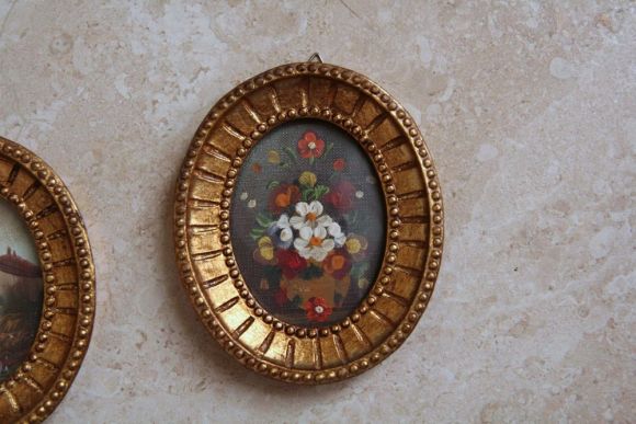 Очаровательные винтажные овальчики.Европа. Начало 20 века
