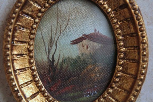 Очаровательные винтажные овальчики.Европа. Начало 20 века