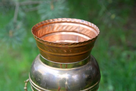 Зонтница или большая напольная ваза. Ручная работа. Винтаж