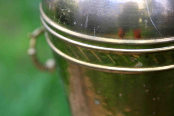 Зонтница или большая напольная ваза. Ручная работа. Винтаж