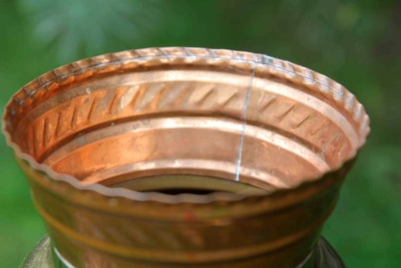 Зонтница или большая напольная ваза. Ручная работа. Винтаж