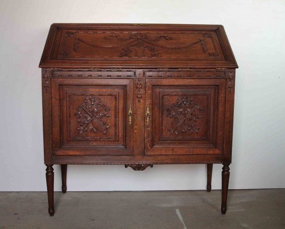 Старинный резной бар с секретами. Мужской стиль 