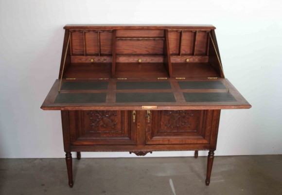 Старинный резной бар с секретами. Мужской стиль 