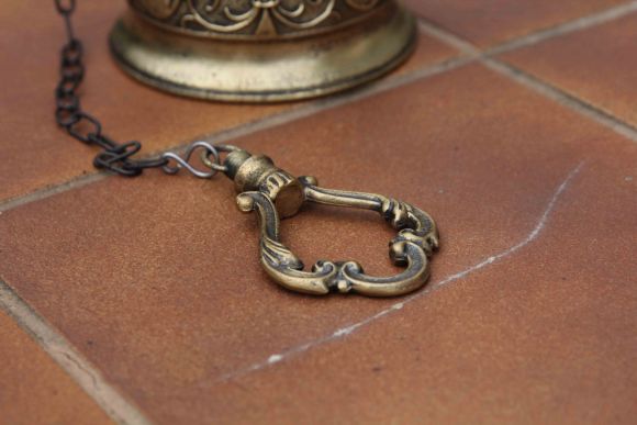 Огромный звонкий колокольчик из бронзы