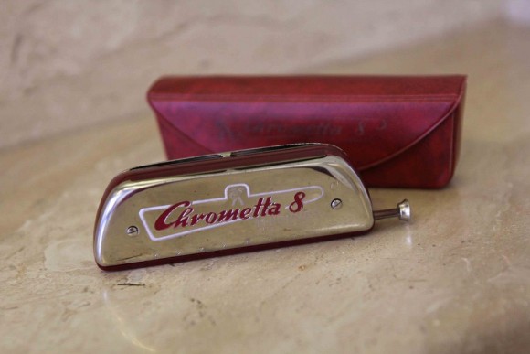 Антикварная хроматическая гармоника.Европа.Начало 20 века