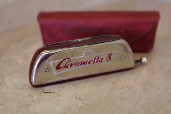 Антикварная хроматическая гармоника.Европа.Начало 20 века