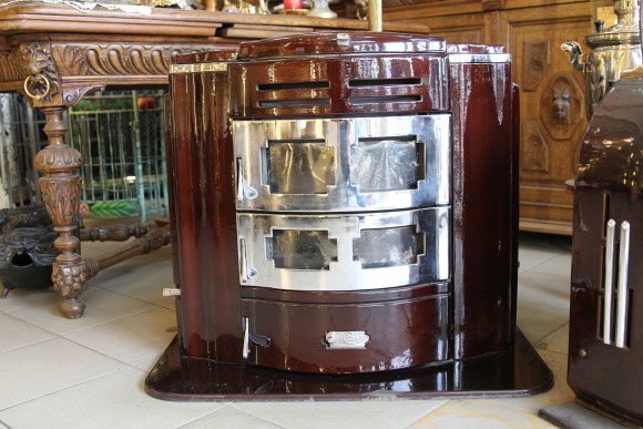 Очень редкая бельгийская печь CINEY. первая половина 20 века