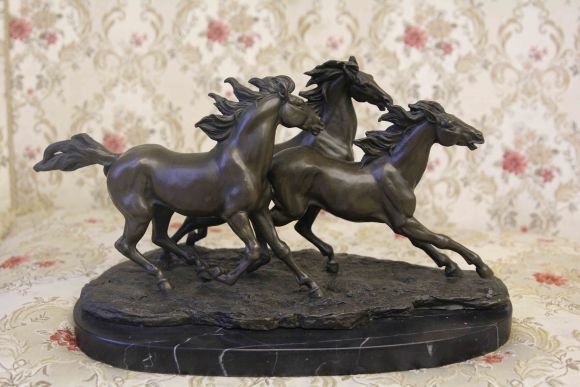 Удивительная скульптура, бронзовый шедевр Prosper LECOURTIER