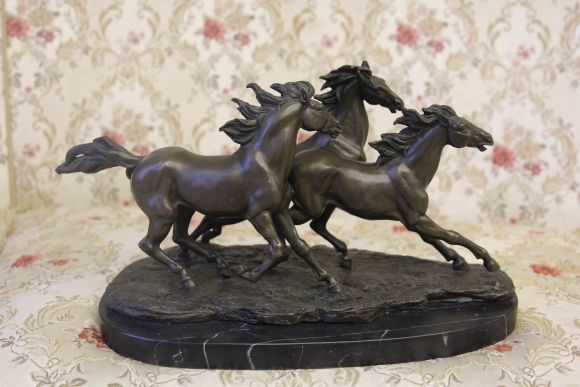 Удивительная скульптура, бронзовый шедевр Prosper LECOURTIER