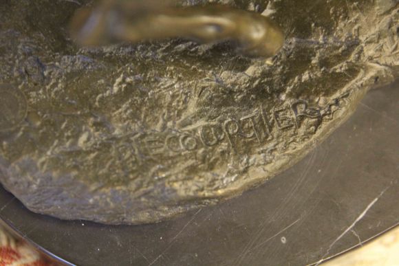 Удивительная скульптура, бронзовый шедевр Prosper LECOURTIER