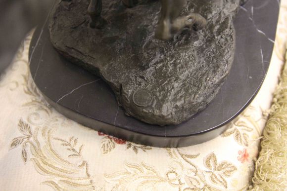 Удивительная скульптура, бронзовый шедевр Prosper LECOURTIER