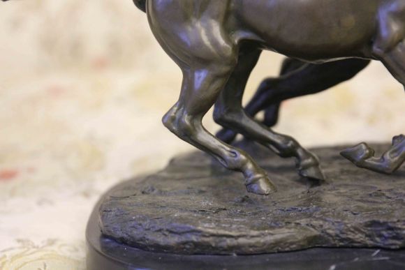 Удивительная скульптура, бронзовый шедевр Prosper LECOURTIER