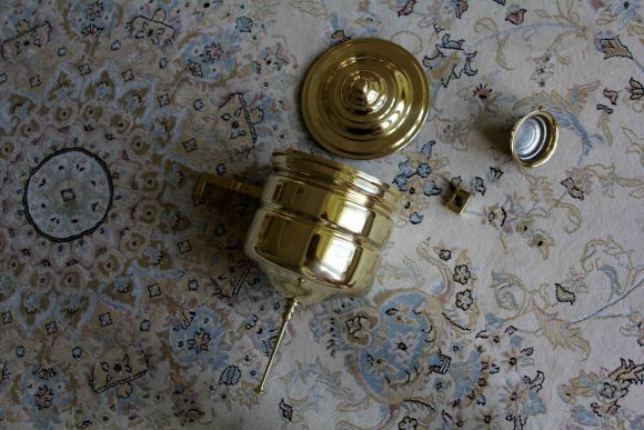 Большой старинный рукомойник на 3 литра с креплением