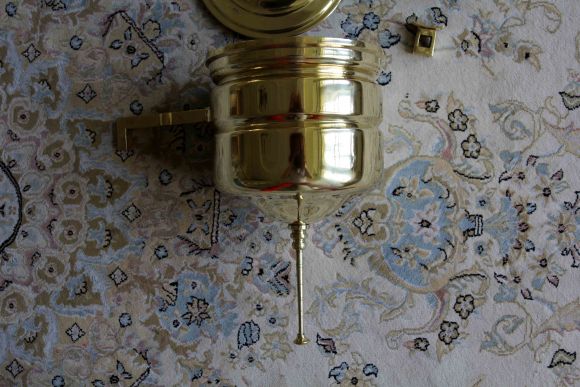 Большой старинный рукомойник на 3 литра с креплением