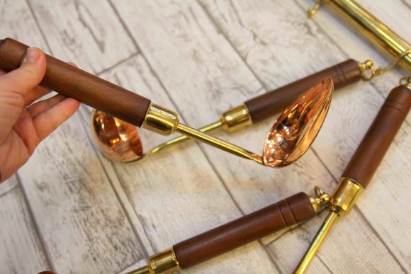 Винтажный кухонный набор с деревянными ручками