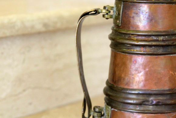 Уникальный  антикварный сосуд для чая конец XIX века