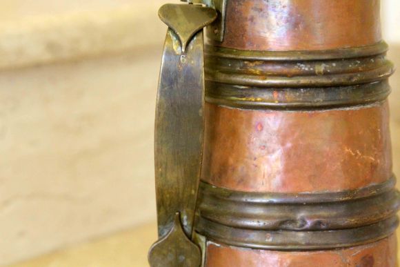 Уникальный  антикварный сосуд для чая конец XIX века