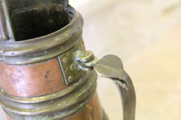 Уникальный  антикварный сосуд для чая конец XIX века