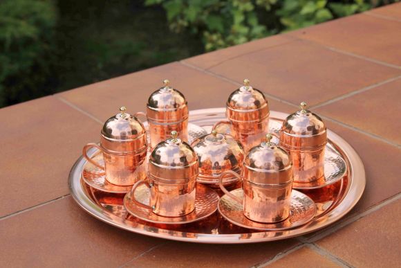 Чайный набор из меди