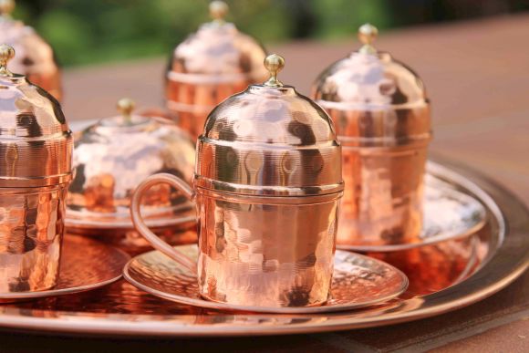 Чайный набор из меди
