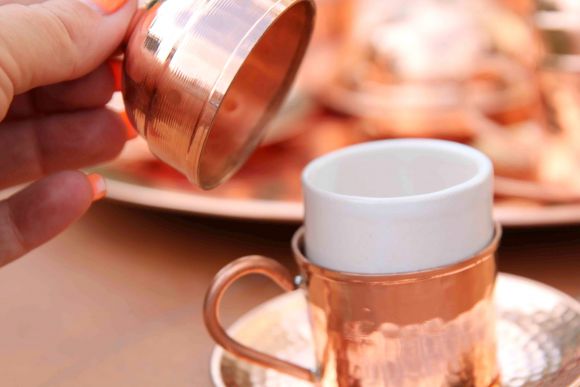 Чайный набор из меди