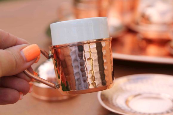 Чайный набор из меди