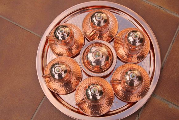 Чайный набор из меди