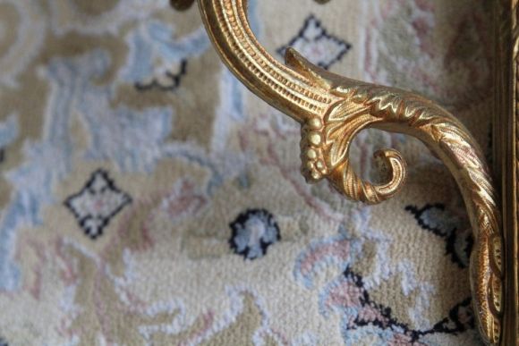 Антикварные большие бра на 2 свечи