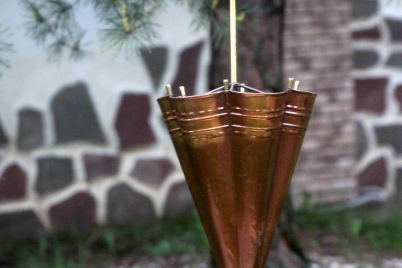 Медная винтажная зонтница. Ручная работа. Европа