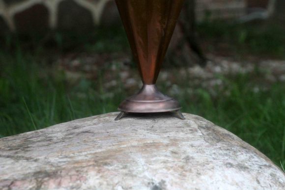 Медная винтажная зонтница. Ручная работа. Европа