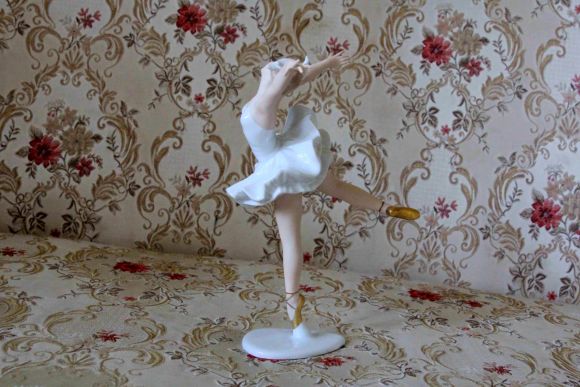Нежнейшая фарфоровая балерина. Schaubach Kunst