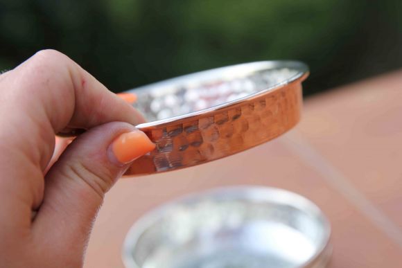 Очаровательные медные блюдца. Европа. Середина 20 века