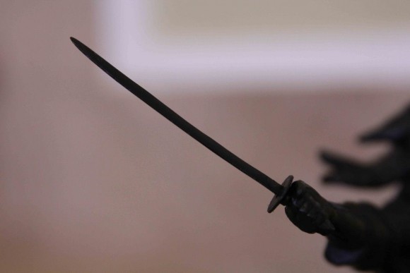 Антикварная чугунная конная скульптура. Европа. Начало 20 века