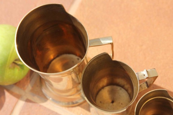 Антикварные Мерные кружки. Англия. Латунь