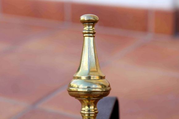 Превосходные таганы со львами в стиле VERSACI (подставка в камин)