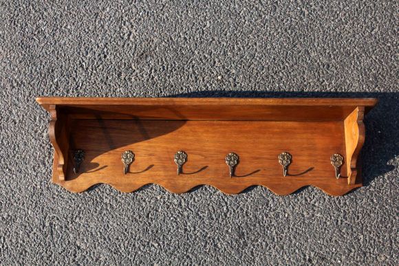 Брутальная полка из дуба