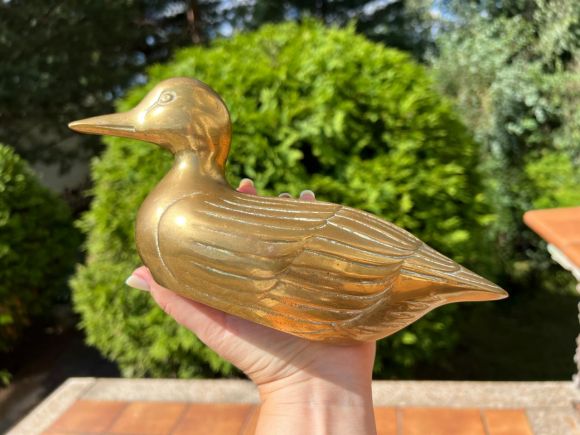 Винтажные уточки из латуни. Европа. Начало 20 века