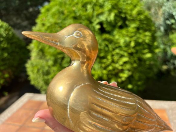 Винтажные уточки из латуни. Европа. Начало 20 века