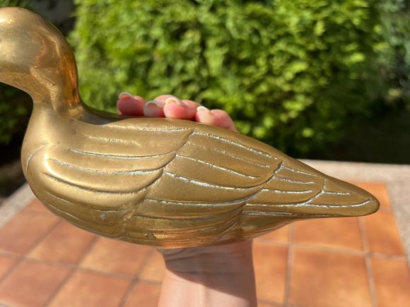 Винтажные уточки из латуни. Европа. Начало 20 века