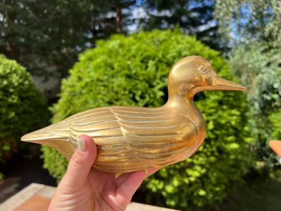 Винтажные уточки из латуни. Европа. Начало 20 века
