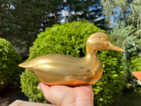 Винтажные уточки из латуни. Европа. Начало 20 века