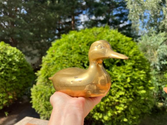 Винтажные уточки из латуни. Европа. Начало 20 века