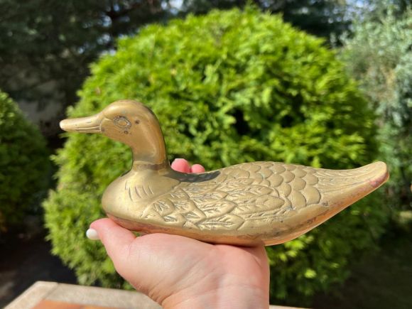 Винтажные уточки из латуни. Европа. Начало 20 века