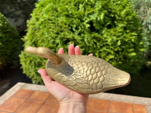 Винтажные уточки из латуни. Европа. Начало 20 века