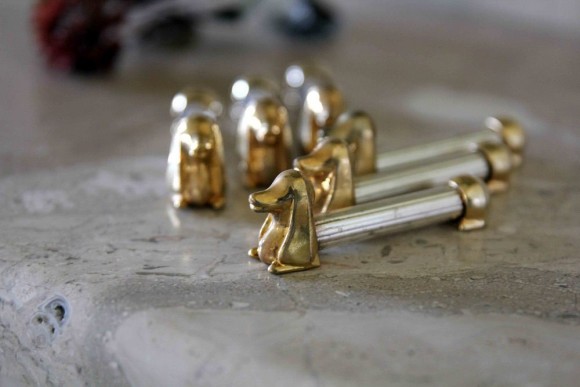 Комплект подставок под ножи "Таксы" Европа. Начало 20 века Комплект подставок под ножи "Таксы" Европа. Начало 20 века