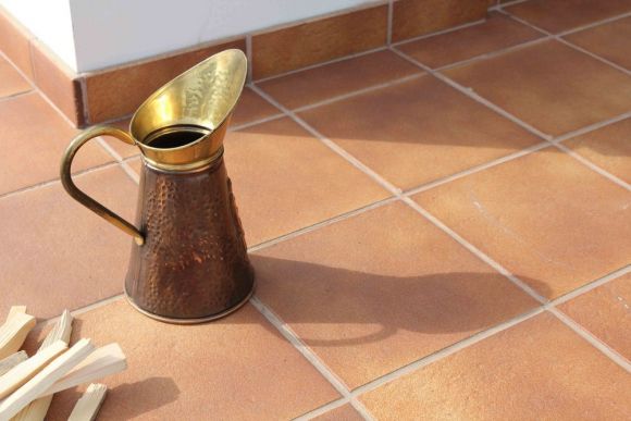 Старинный антикварный медный зольник. Европа. Начало 20 века